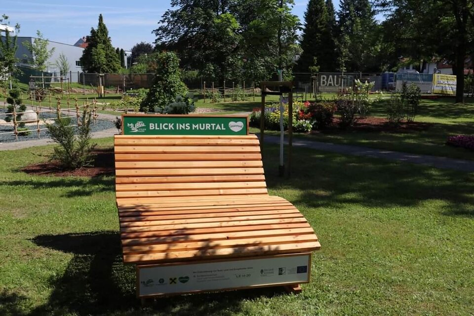 Fotospot Murtalbed Jubilee Park Knittelfeld - Impression #1 | © Erlebnisregion Murtal