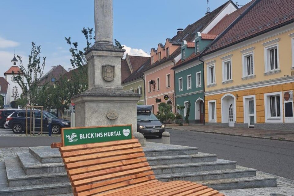 Fotospot Murtalbed Marcetplace Obdach - Impression #1 | © Erlebnisregion Murtal