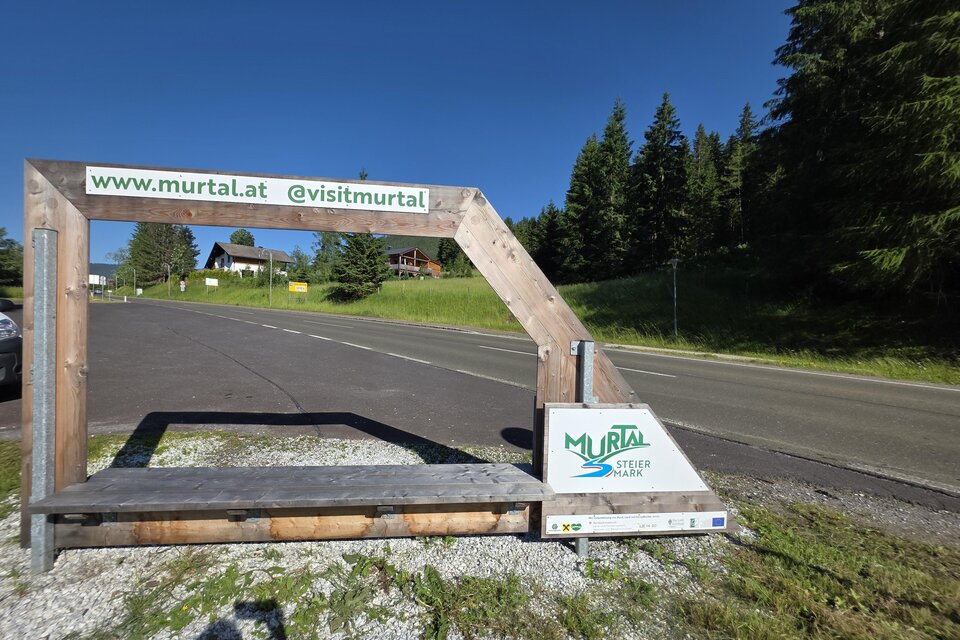 Fotospot Murtalframe Hohentauern - Impression #1 | © Marlene Zandl