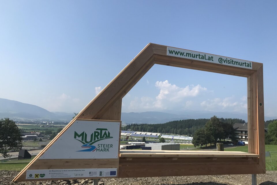 Fotospot Murtalframe  Red Bull Ring - Impression #1 | © Erlebnisregion Murtal