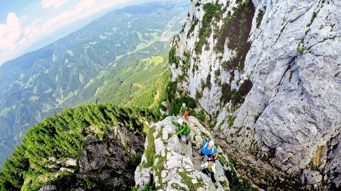 Klettersteig_Panorama_Oststeiermark_Toperczer | © Tourismusverband Oststeiermark