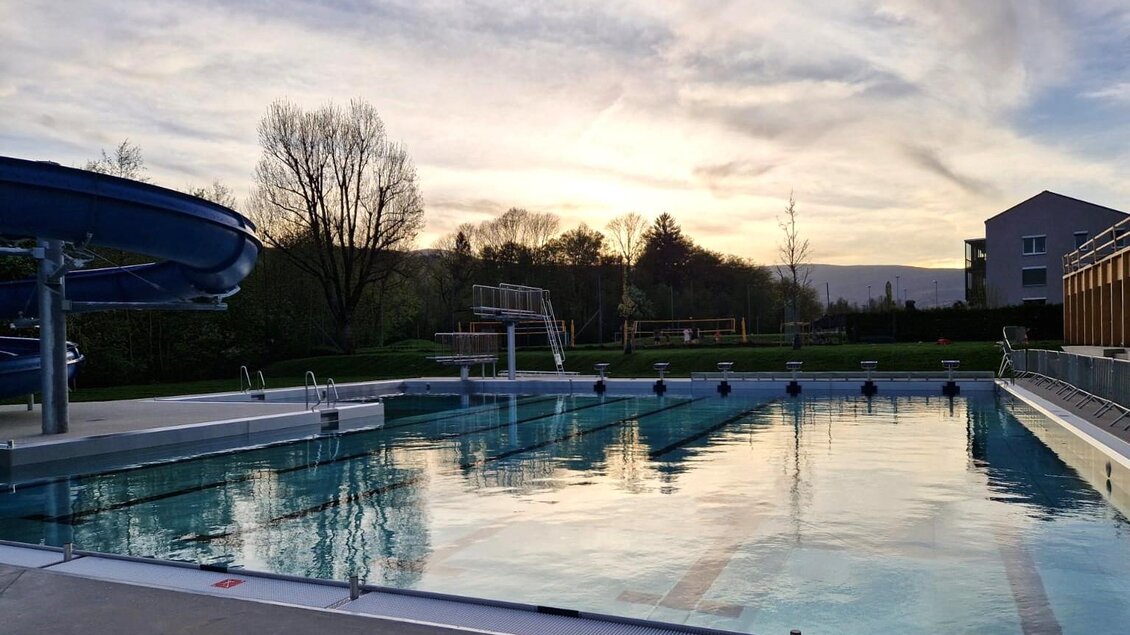 Neues Freibad - Abendstimmung | © TV Südsteiermark - Irene Löschnig
