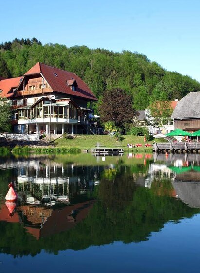 recreationallake Mönichwald_view_Eastern Styria | Seegasthof Breineder | © Freizeitsee Mönihcwald
