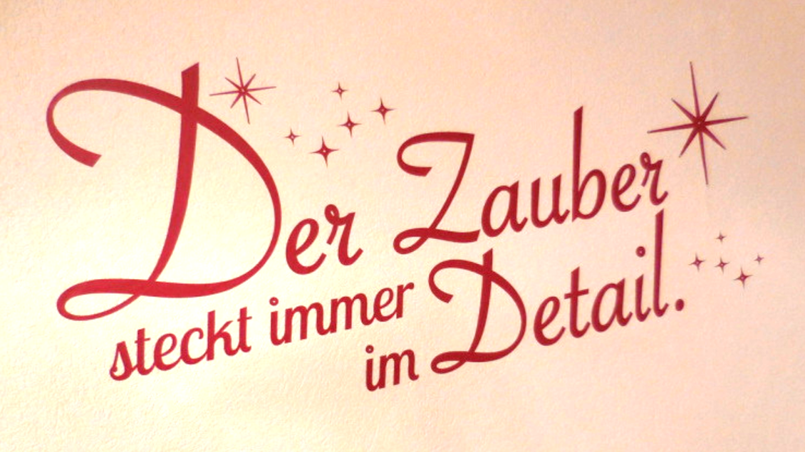 Scherenzauber, Grundlsee, Spruch | © Frisiersalon Scherenzauber