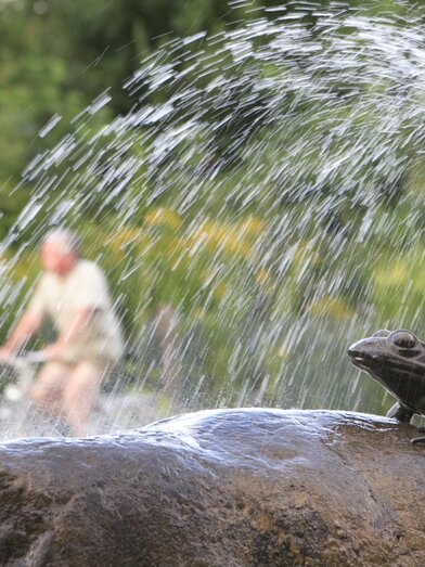 Frog fountain 1 | © Bernhard Bergmann | TVB Bad Waltersdorf | © Bernhard Bergmann