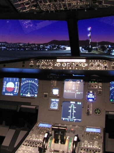 Airbus-Flugsimulator bei Gate-08 in Graz | © GATE-08 Flight | © GATE-08 Flight