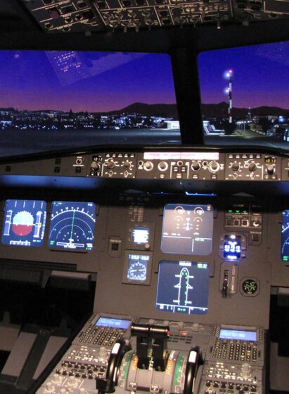 Airbus-Flugsimulator bei Gate-08 in Graz | © GATE-08 Flight