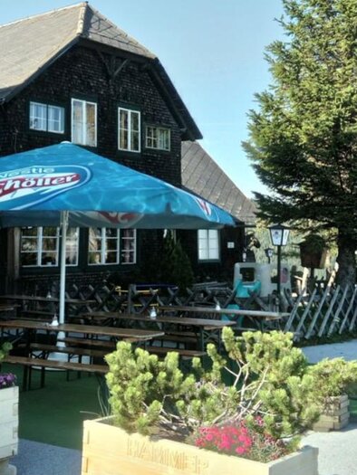 Gaberlhaus_Detail Terrasse | © Dieter Meier