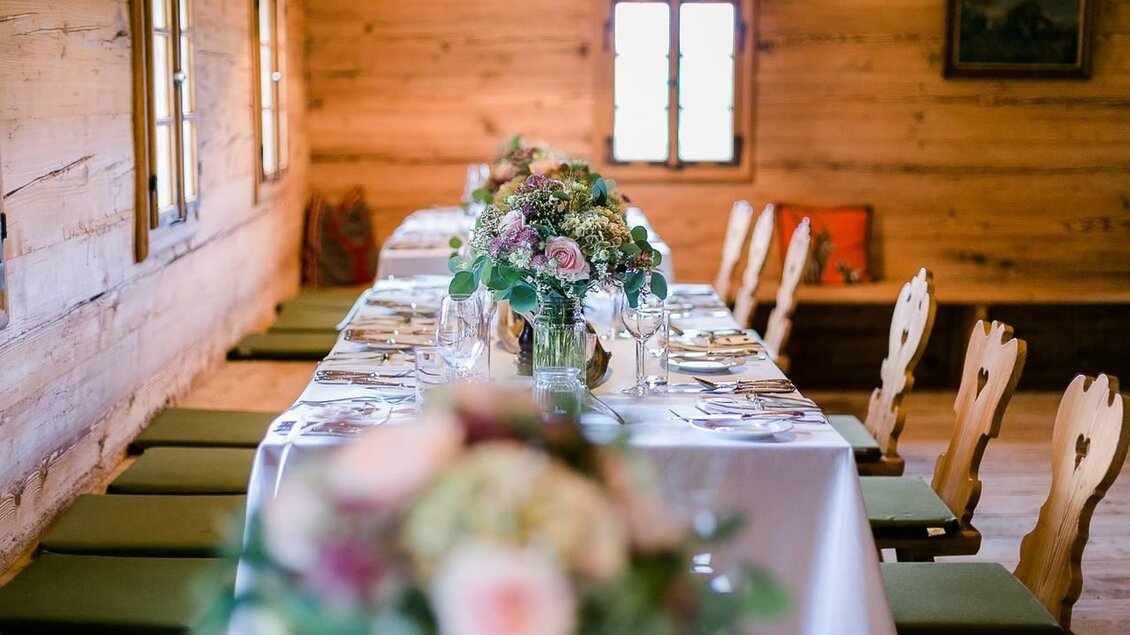 Tisch 1 | © Schloss Obermayerhofen