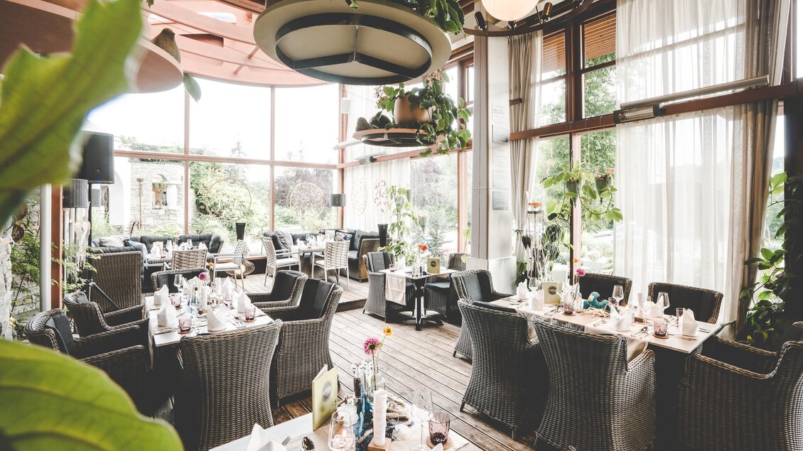 Wintergarten im Garten-Hotel Ochensberger in St. Ruprecht an der Raab  | © Garten-Hotel Ochensberger