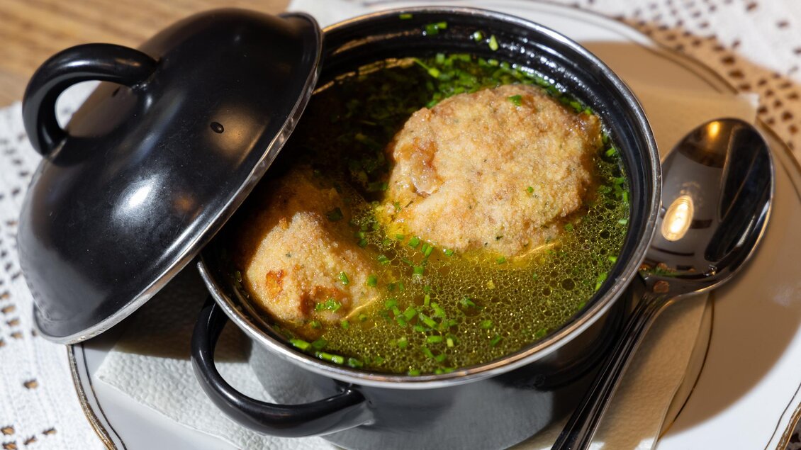 GH Grabenmühle_Kaspressknödel | © TV Region Graz-Harry Schiffer