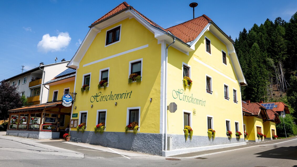 Hirschenwirt Außenansicht | © Tourismusverband Murau