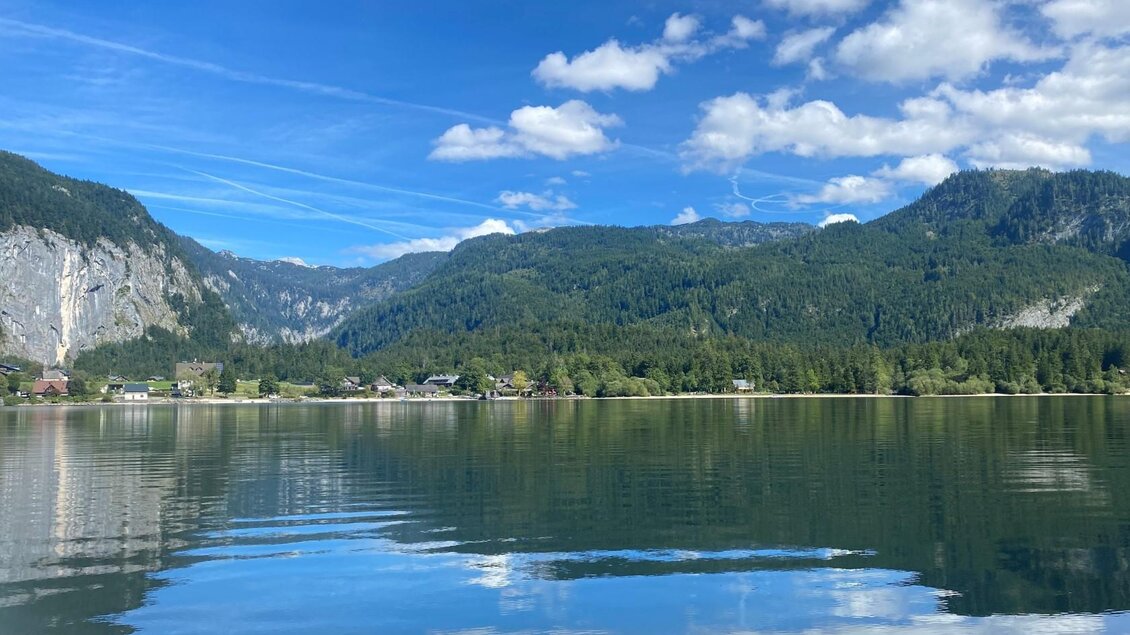 Rostiger Anker, Grundlsee, Ansicht vom Wasser | © Bettina Scheck