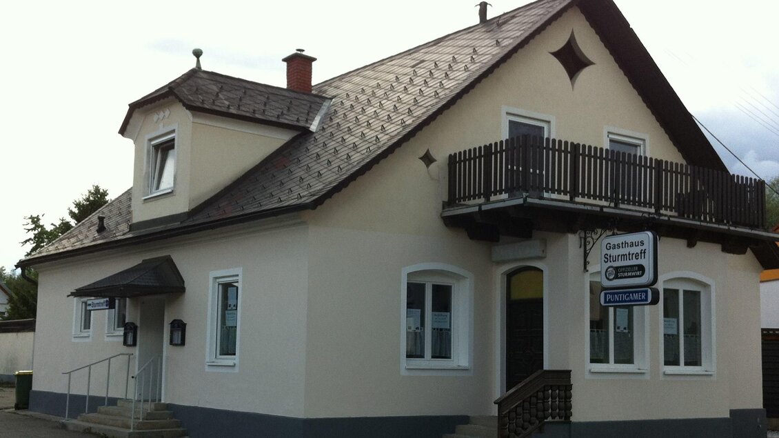 Gasthaus-Sturmtreff-Außenansicht-Murtal-Steiermark | © Erlebnisregion Murtal