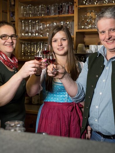 Ihre Gastgeber, Familie Zeiringer | © Stefan Leitner