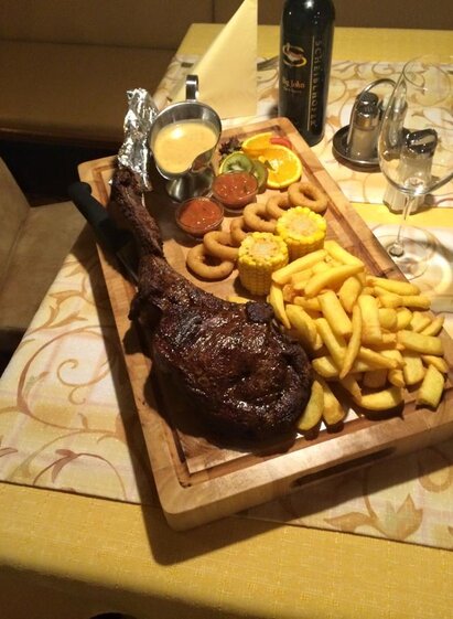 Tomahawk Steak vom Grill | Familie Janits | © Familie Janits
