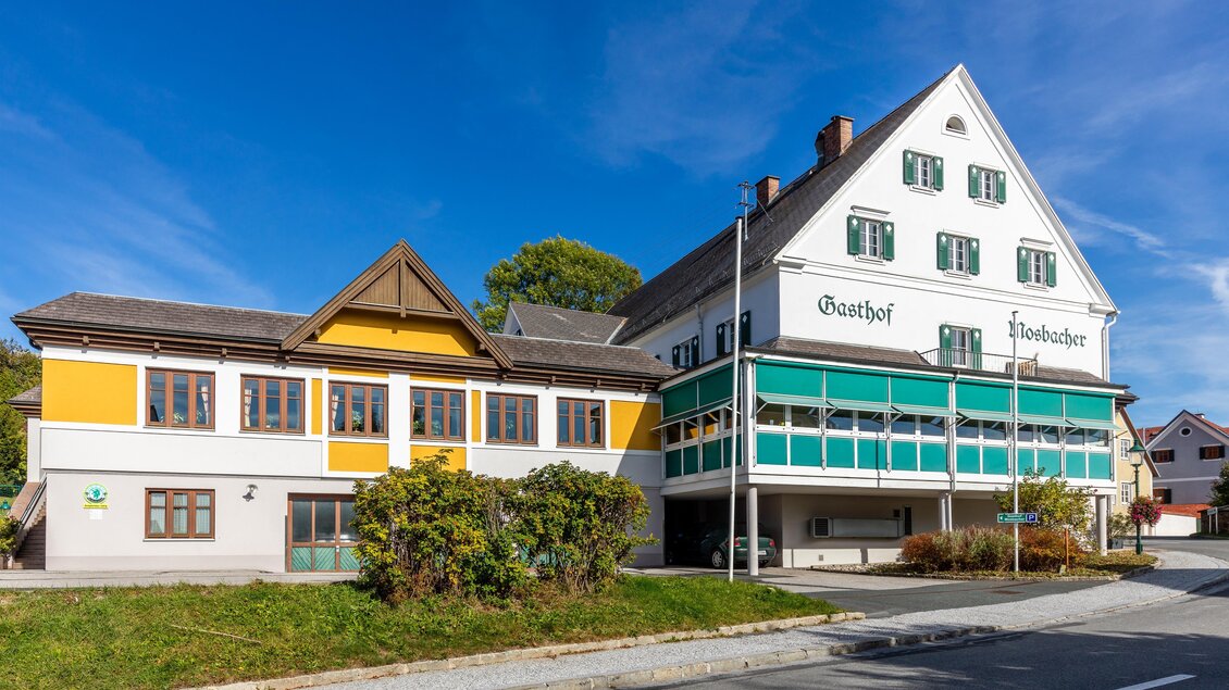 Gasthof Mosbacher_Außenansicht_Oststeiermark | © Gasthof Mosbacher