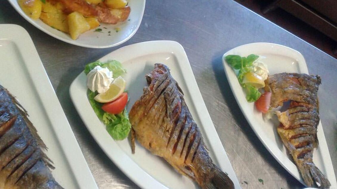 auch Fisch gibt es bei uns! | © Familie Pock