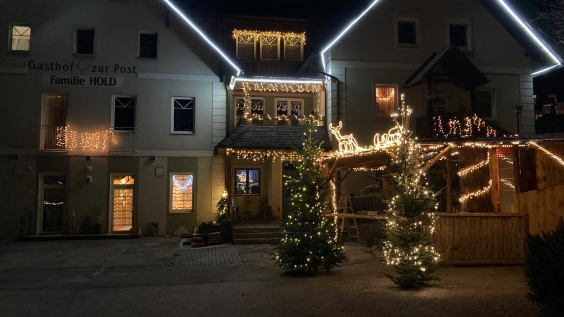 Gasthof zur Post, Hold_Weihnachten_Oststeiermark | © Gasthof Zur Post
