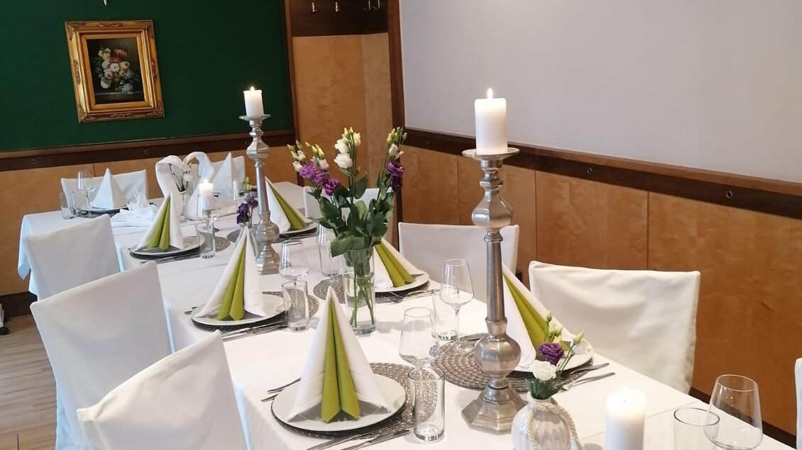 Gedeckte Tafel | © Gasthof zur Sonne