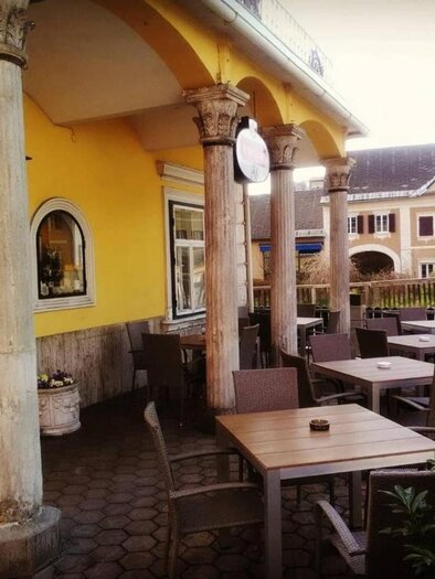 Gasthof zur goldenen Krone Außenbereich | © Gasthof zur goldenen Krone | Bartholomäus Halbwirt