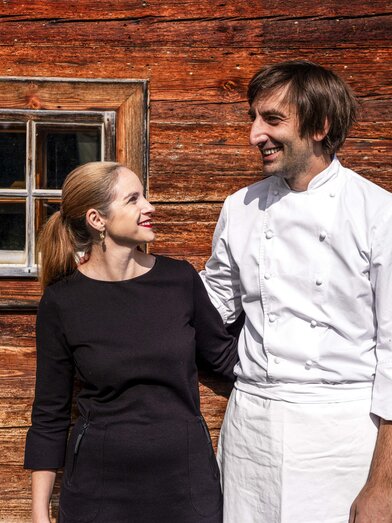 Eva Maria und Dominik Utassy von der Geiger Alm | © (c) TVB Ausseerland Salzkammergut | Susanne Einzenberger | © (c) TVB Ausseerland Salzkammergut | Susanne Einzenberger