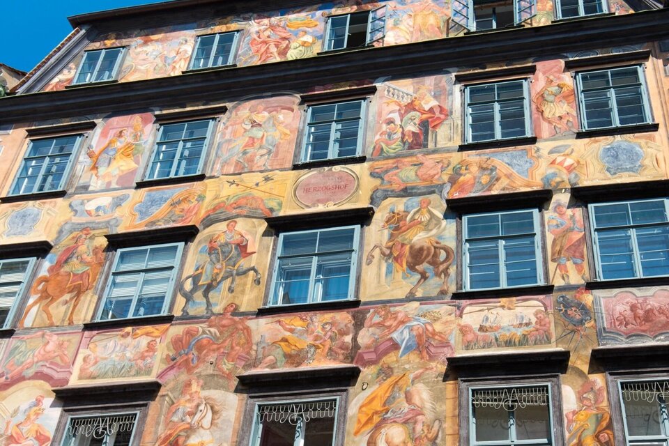 Gemaltes Haus & Herzogshof - Impression #1 | © Graz Tourismus-Harry Schiffer