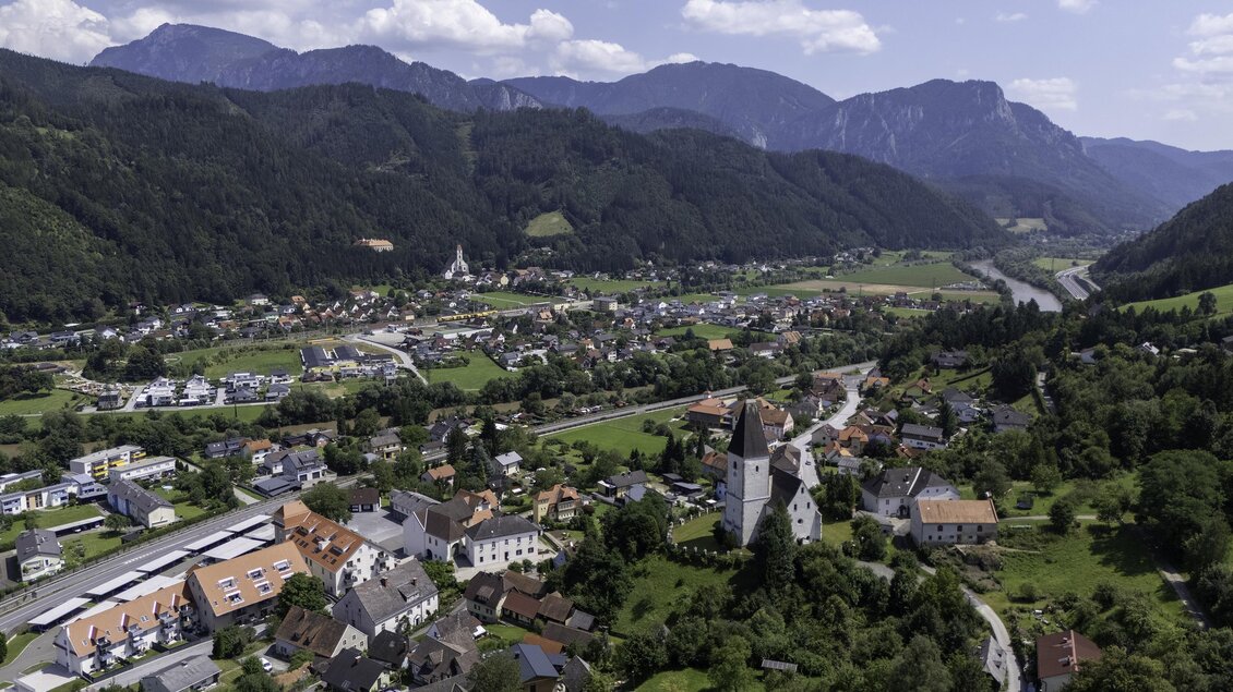 Ortsbild Pernegg_Oststeiermark_Kurt Elmleitner | © Tourismusverband Oststeiermark