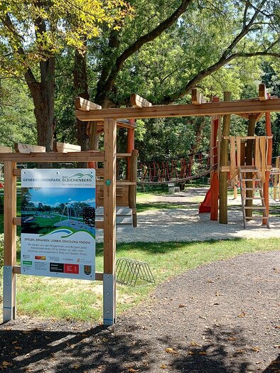 Eingang Generationenpark Bad Gleichenberg | © Sonnenhaus Grandl