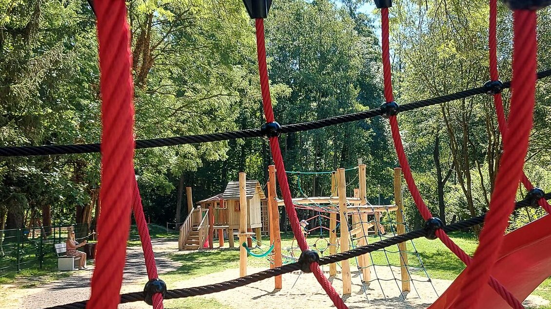 Klettergerüst Generationenpark Bad Gleichenberg | © Sonnenhaus Grandl