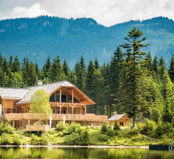 Genuss am See, Kohlröserlhütte, Blick übern See | © Genuss am See-Dieter Sajovic | Genuss am See-Dieter Sajovic | © Genuss am See-Dieter Sajovic