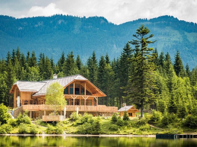Genuss am See, Kohlröserlhütte, Blick übern See | © Genuss am See-Dieter Sajovic