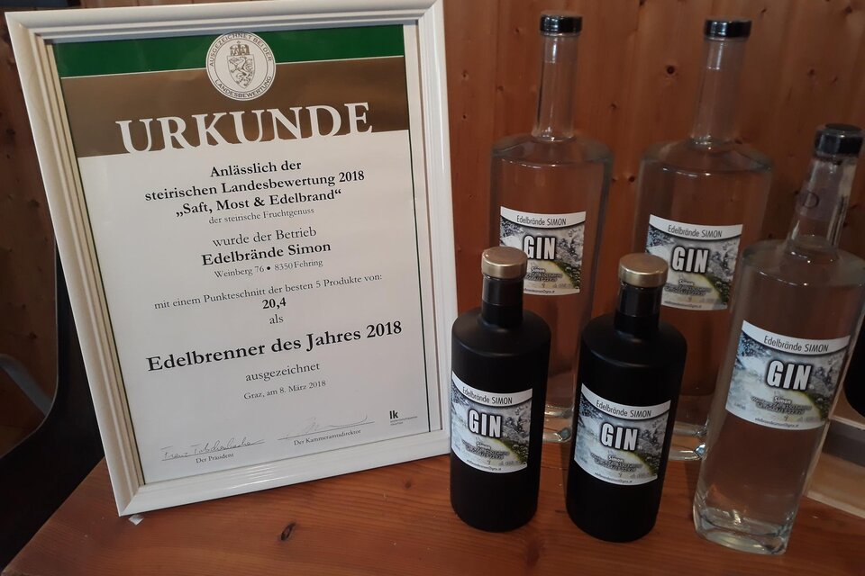 Gin, Edelbrände & Liköre - Franz Simon - Impression #1 | © Franz Simon