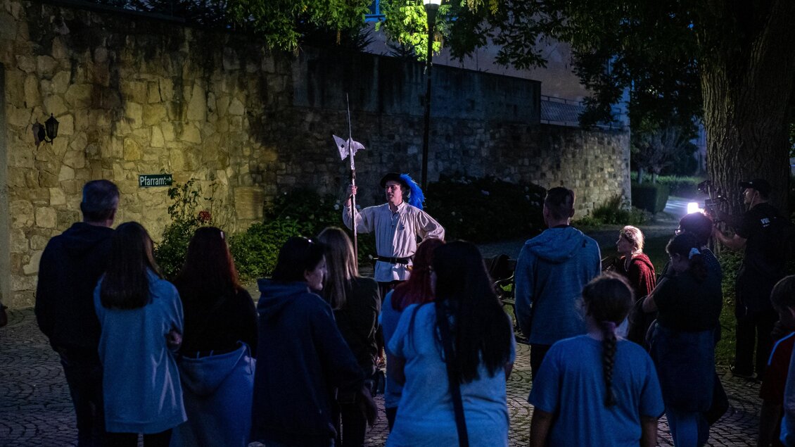 Für alle ein Erlebnis - der Nachtwächter Rundgang | © Mattias Sammer
