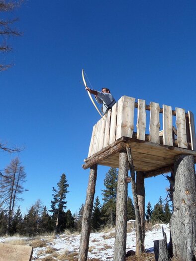 Abschussplattform im Winter | © Tourismusverband Murau