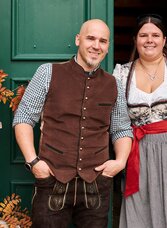 Christina und Philipp auf der Grabneralm / Gesäuse | © Stefan Leitner | Stefan Leitner