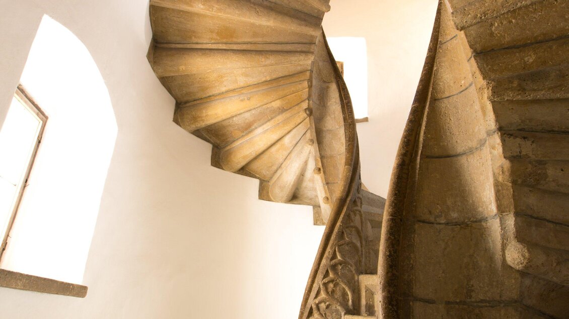 Doppelwendeltreppe | © Graz Tourismus - Harry Schiffer