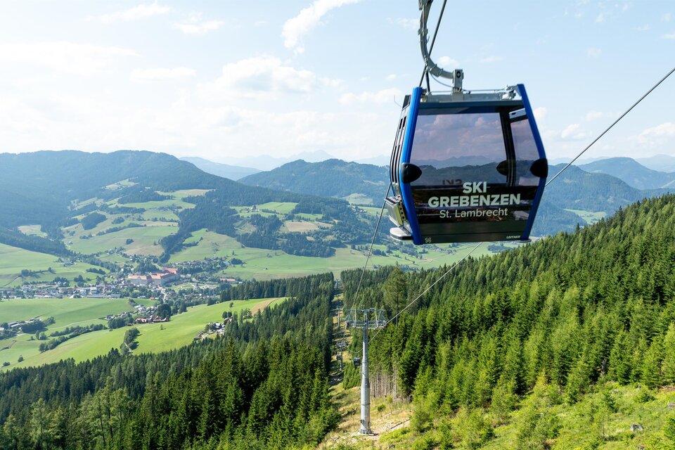 Grebenzen Höhen summer cable car - Impression #1 | © Tourismusverband Murau