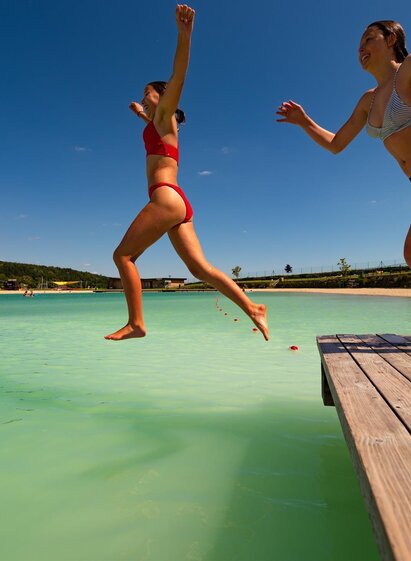 Greini`s leisure world_Jump_Eastern Styria | Bernhard Bergmann | © Tourismusverband Oststeiermark