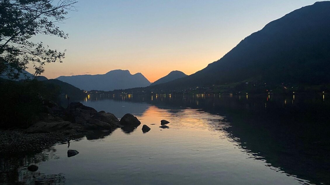 Grundlsee am Abend | © Bettina Scheck