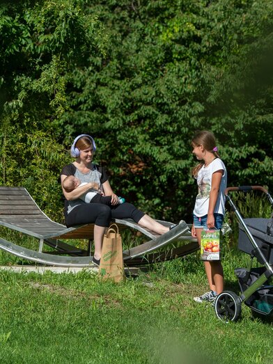 Listening pleasure
Lounger
Singerberg_Eastern Styria | Rene Strasser | © Steirische Apfelstraße