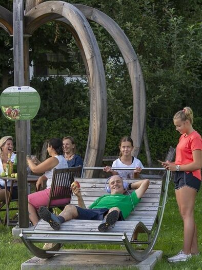 Listening pleasure
Lounger_
Schloffer_Eastern Styria | © Steirische Apfelstraße