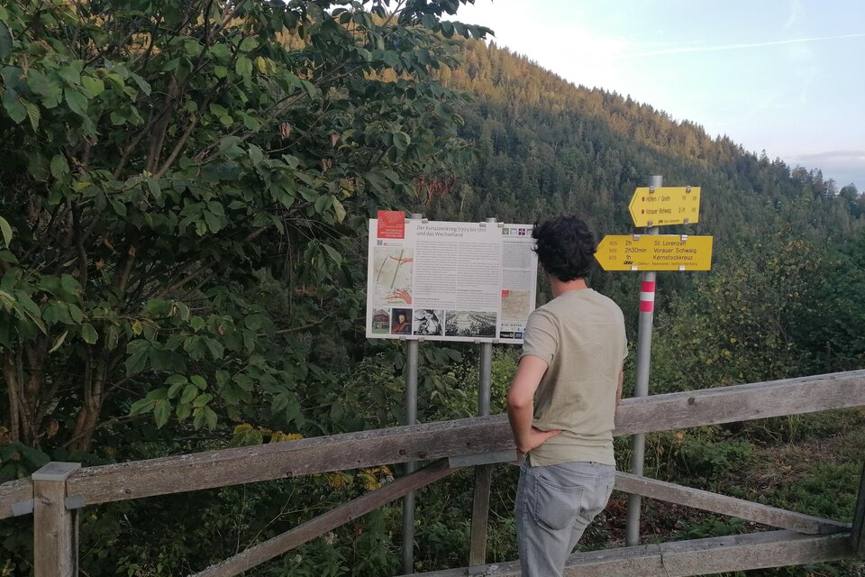 HWW-Station Burg Festenburg/Parkplatz - Impression #1 | © Historischer Verein Wechselland - Dr. Andreas Salmhofer