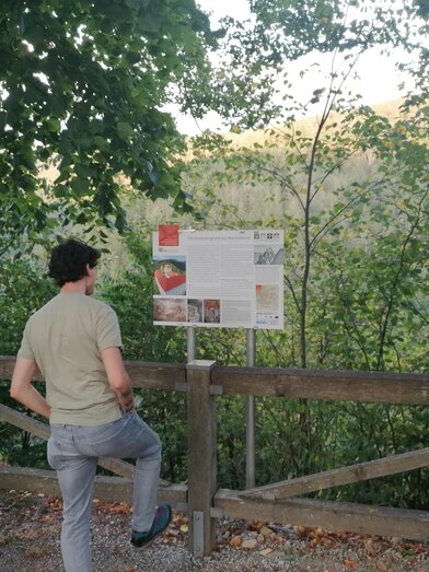 HWW-Station Burg Festenburg | © Historischer Verein Wechselland - Dr. Andreas Salmhofer | © Historischer Verein Wechselland - Dr. Andreas Salmhofer