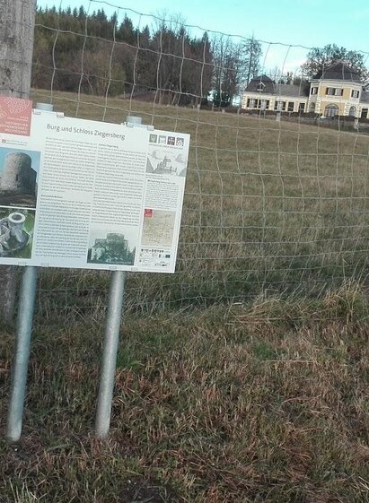HWW-Station castle Ziegersberg | © Historischer Verein Wechselland - Dr. Andreas Salmhofer