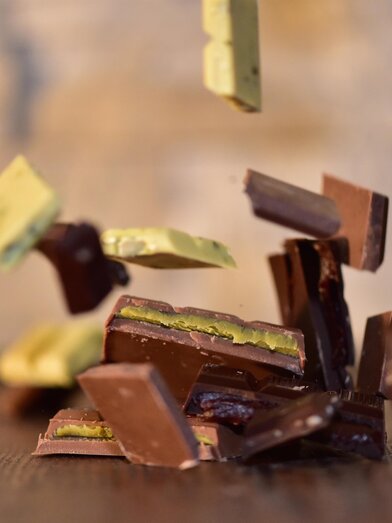 Haider Schokoladen_Schokoladenstücke_Oststeiermark | © Bäckerei Haider | Kurt Elmleitner | © Bäckerei Haider