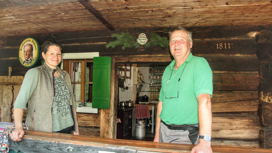 Familie Binder, Harmeralm | © Marlene Eggmayr
