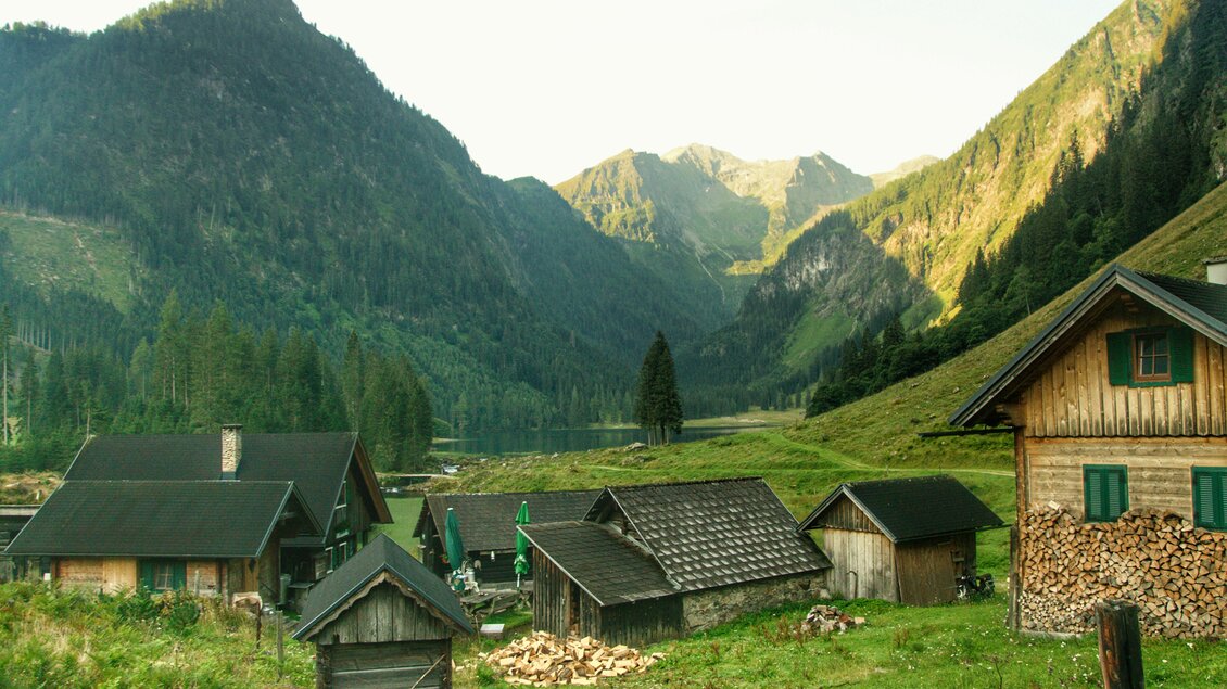 Aussicht auf den Schwarzensee | © Marlene Eggmayr