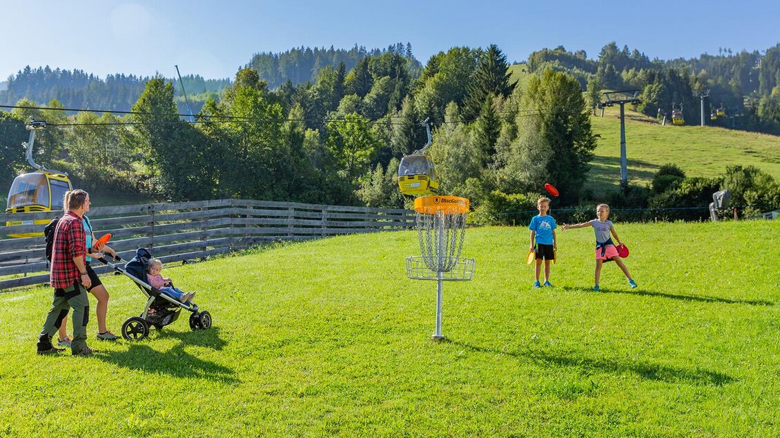 Disc-Golf Parcour am hauser Kaibling | © Hauser Kaibling@René Eduard Perhab