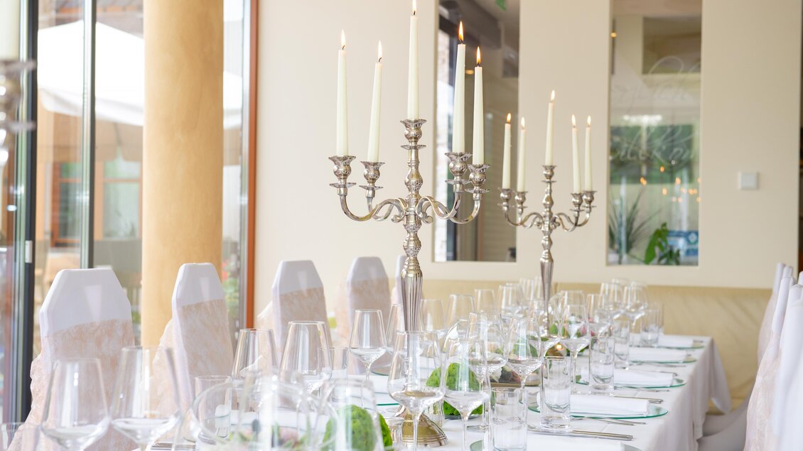 Hotel Restaurant Gruber_Tischdeko2_Oststeiermark | © Hotel Restaurant Gruber